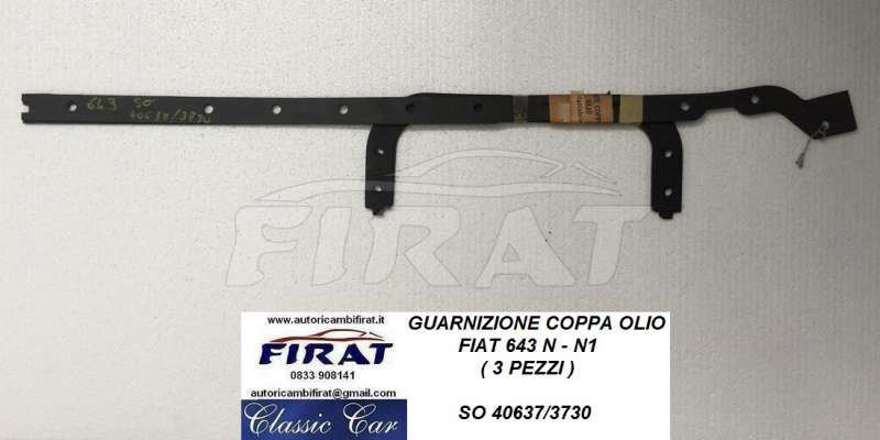 GUARNIZIONE COPPA OLIO FIAT 643 N/N1